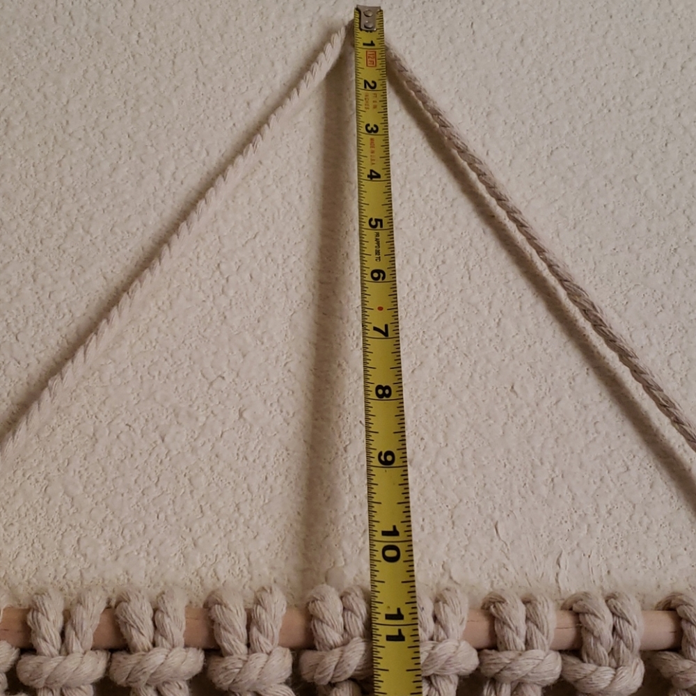 Handmade Macrame Wall Decor - Picture 5 of 6